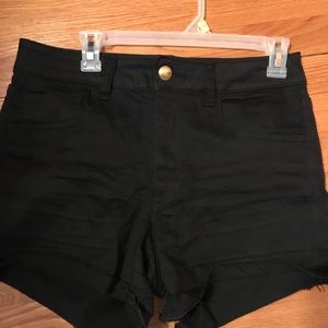 American Eagle black shorts